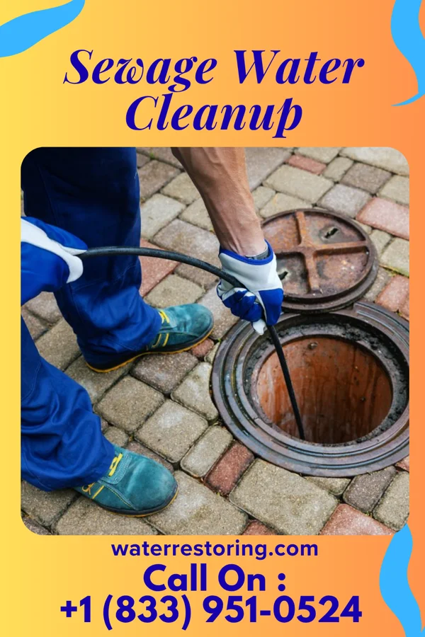 Sewage Water Cleanup in Oregon, WI